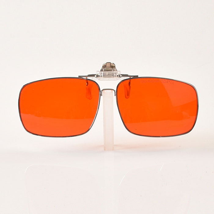 190nm~550nm Laser Goggles UV Azul Verde Laser Protective Lens For Myopia Glasses
